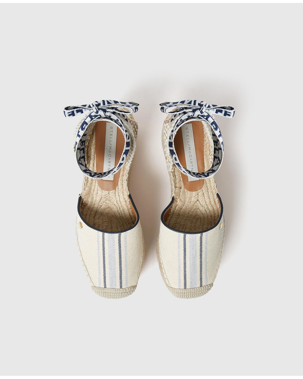Stella McCartney Multicolor Gaia Striped Espadrilles