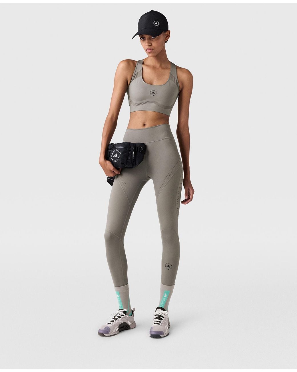 Stella McCartney Gray Truepurpose Training Bra