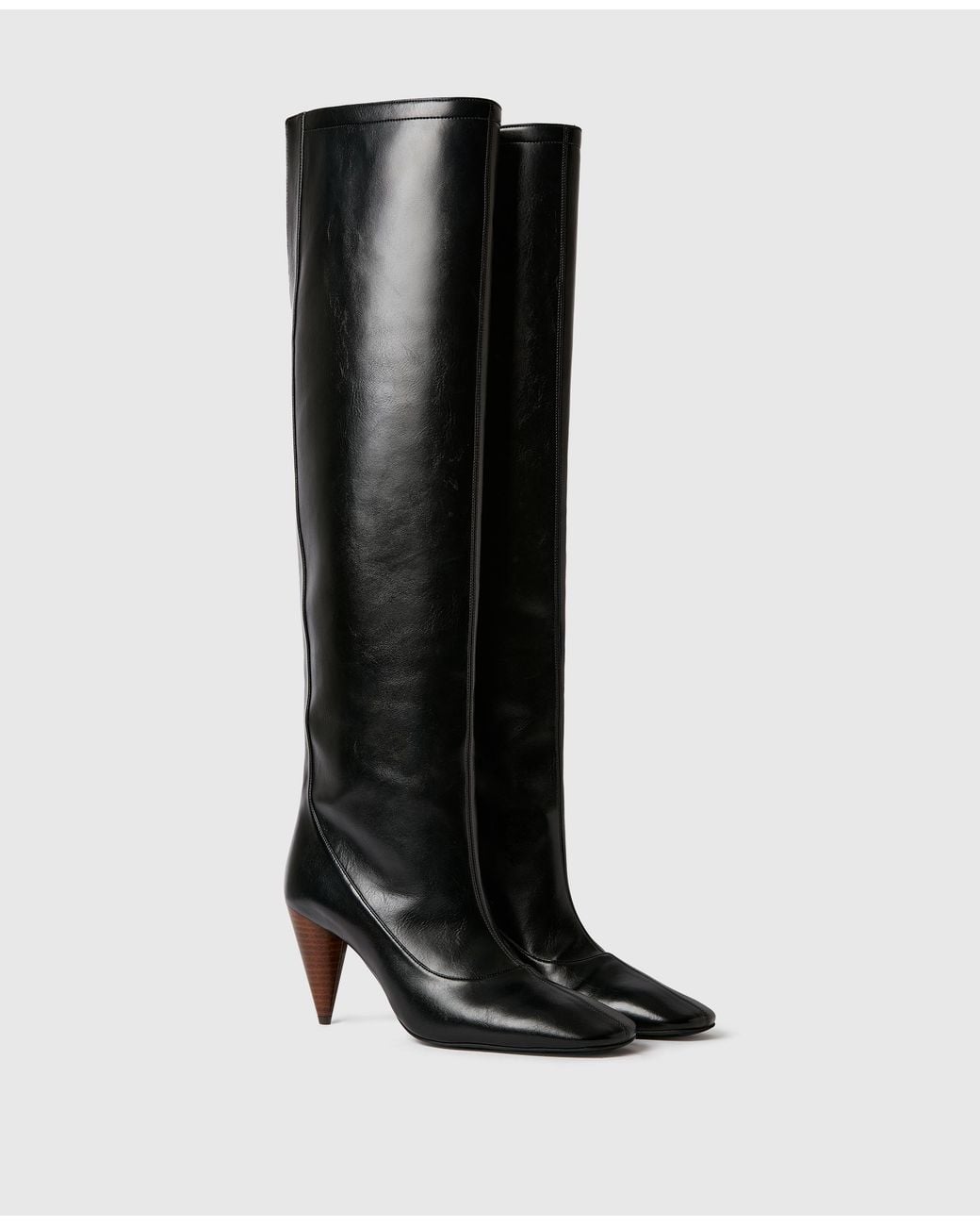 Stella McCartney Black Knee-High Boots