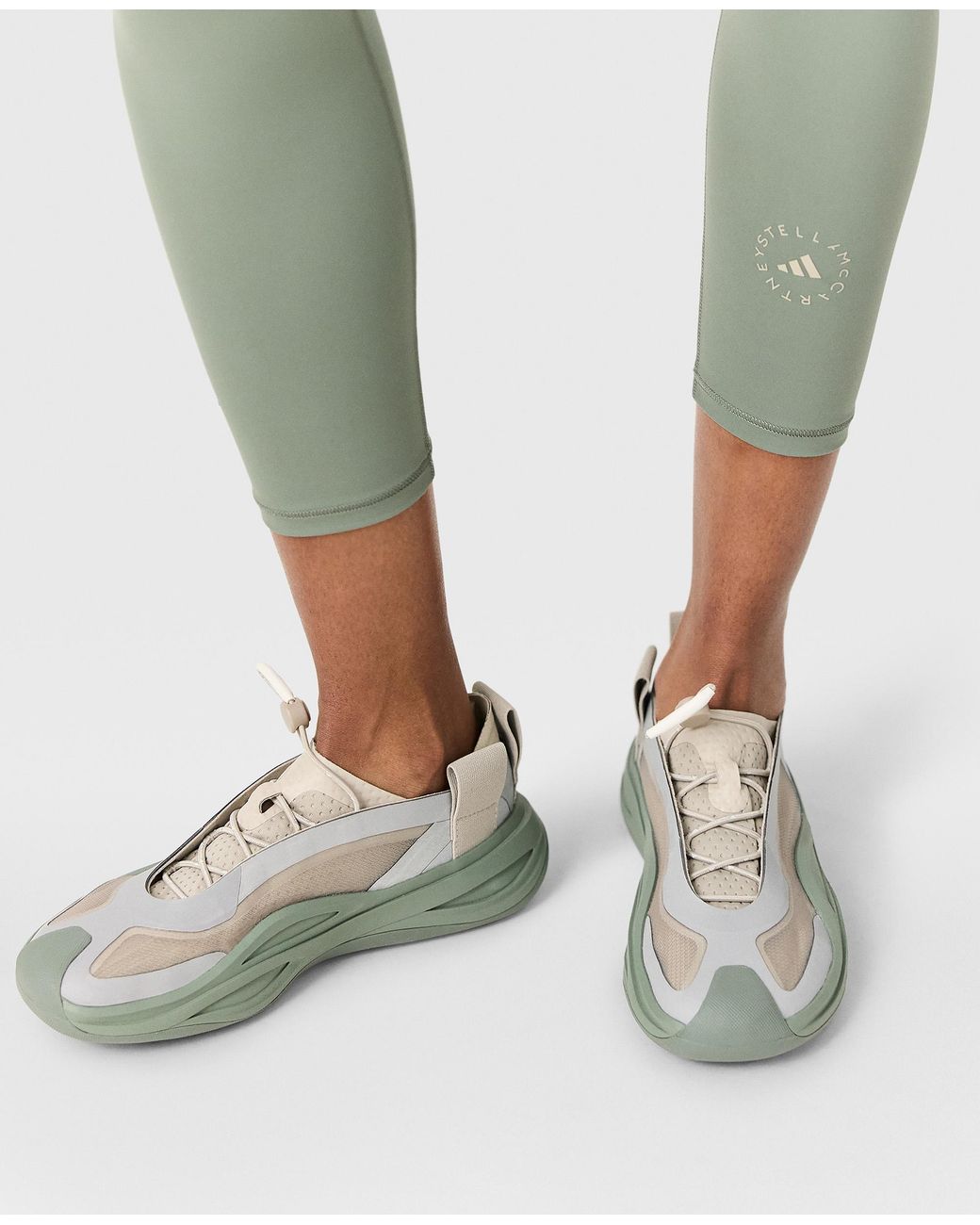 Stella McCartney Green Sportswear Low Ground Trainers