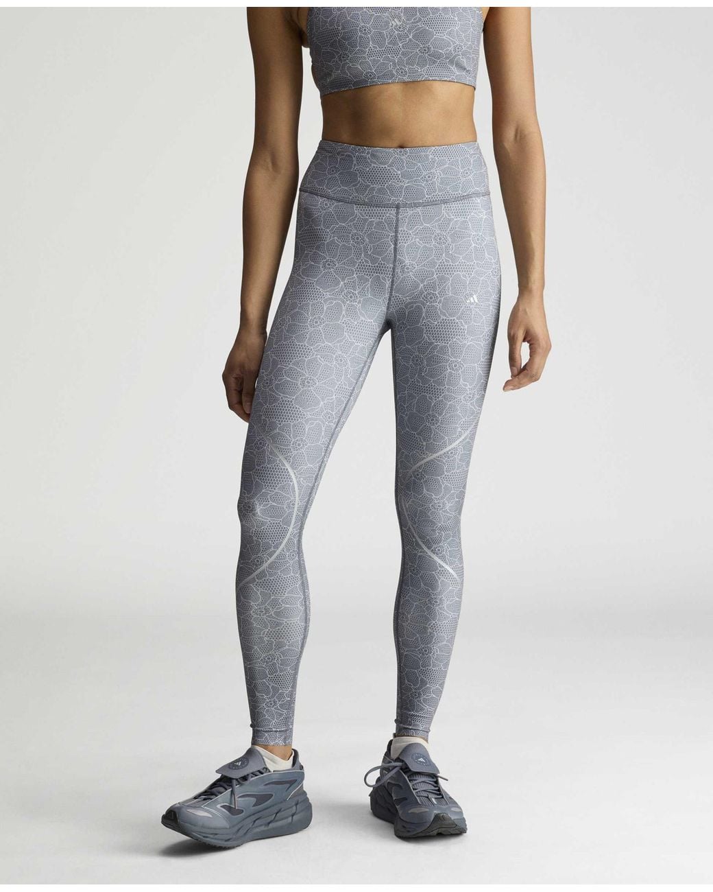 Stella McCartney Blue Truepace Running 7/8 Leggings