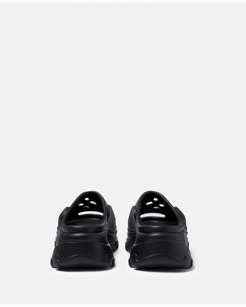 Stella McCartney White Logo Clogs