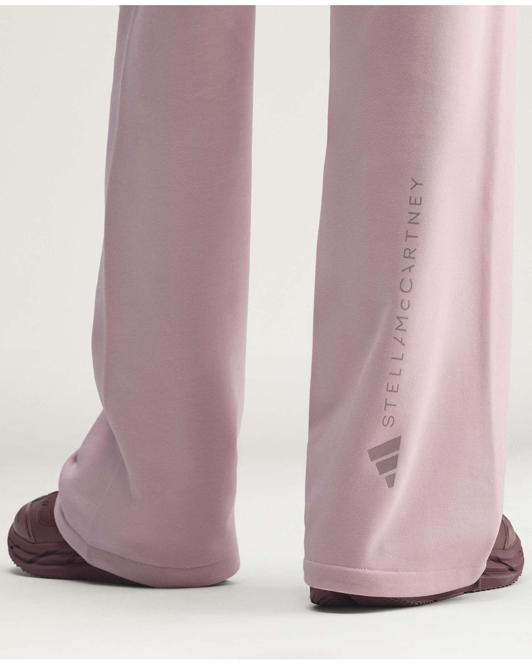 Stella McCartney Pink Adidas By Sportswear Straight Leg Pants