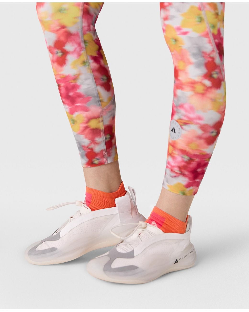 Stella McCartney White Sportswear Low Ground Running Sneakers
