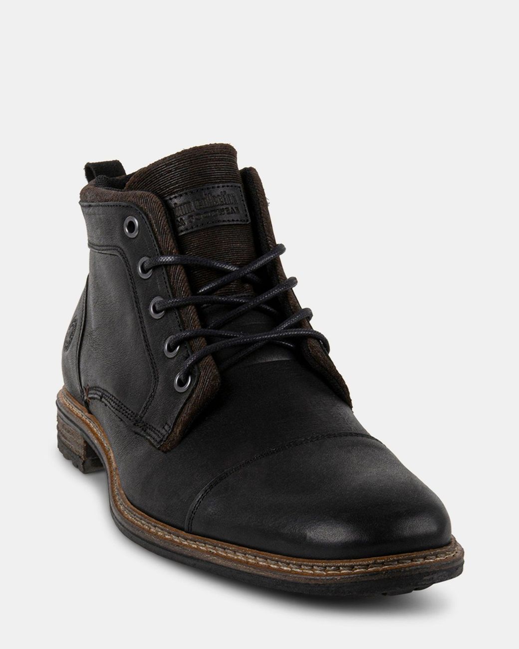 Steve Madden Black Bronte for men