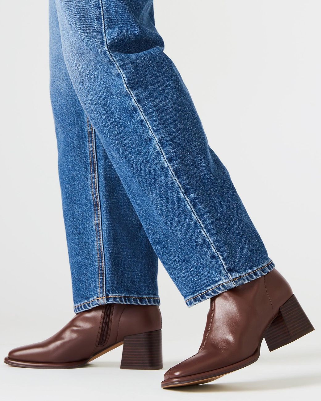Steve Madden Brown Pammy Booties