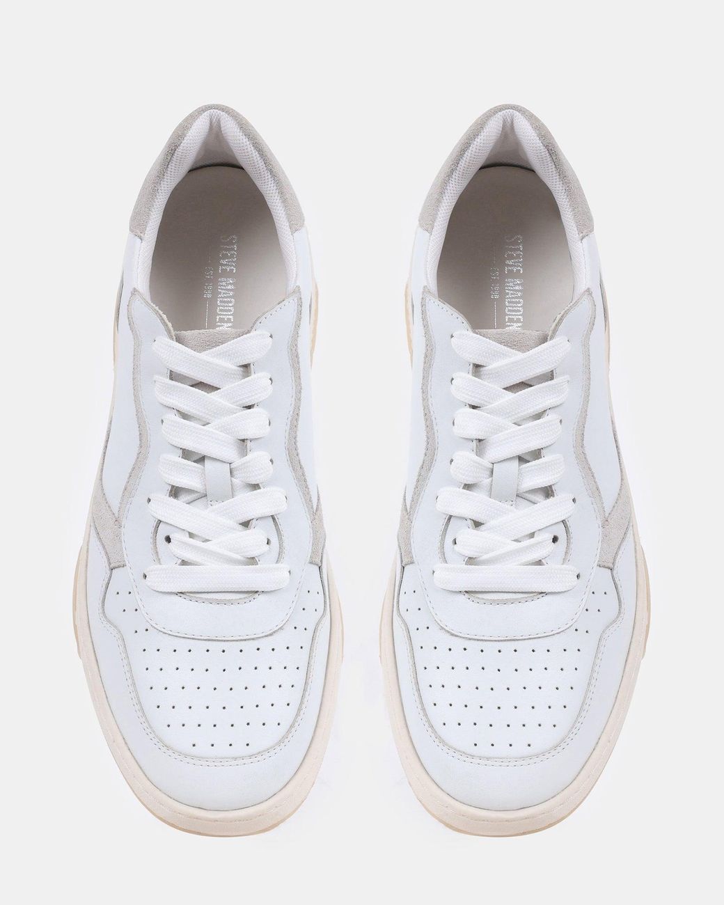 Steve Madden White Satriani for men