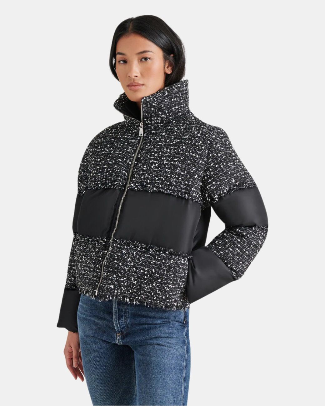 Steve Madden Black Snow Drop Jacket
