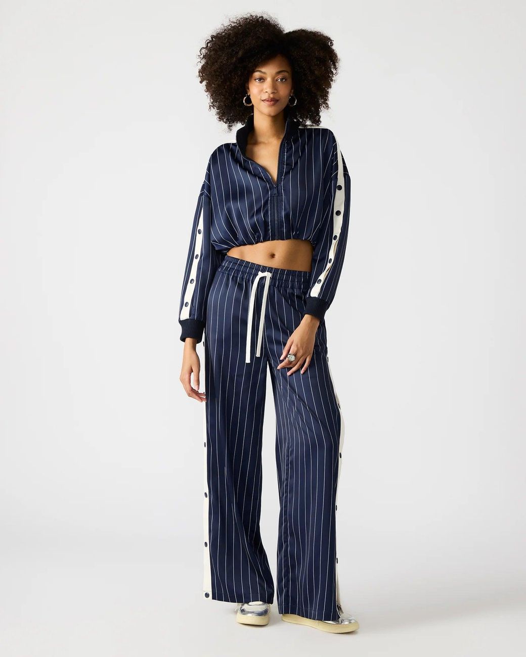 Steve Madden Blue Beckham Jacket Long Sleeve