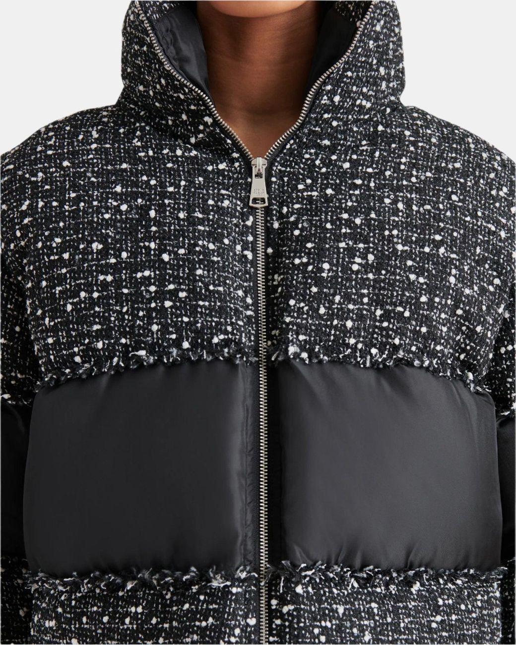 Steve Madden Black Snow Drop Jacket