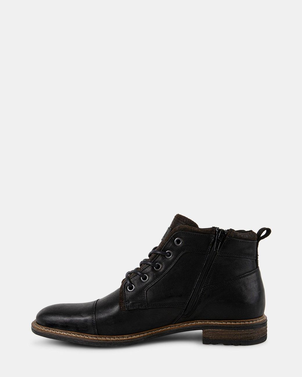 Steve Madden Black Bronte for men