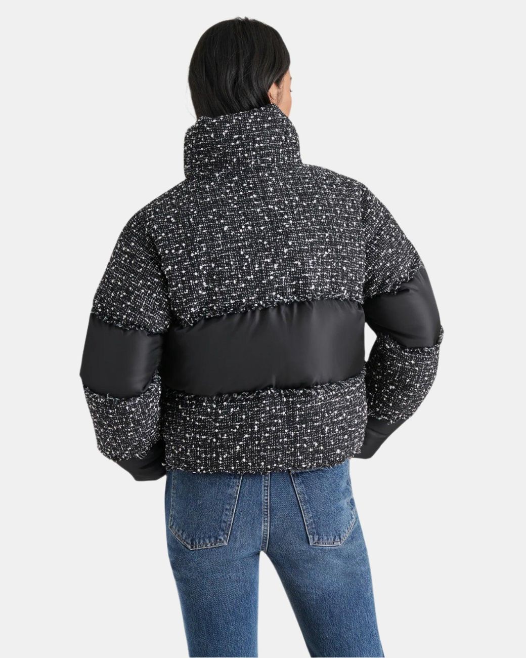 Steve Madden Black Snow Drop Jacket