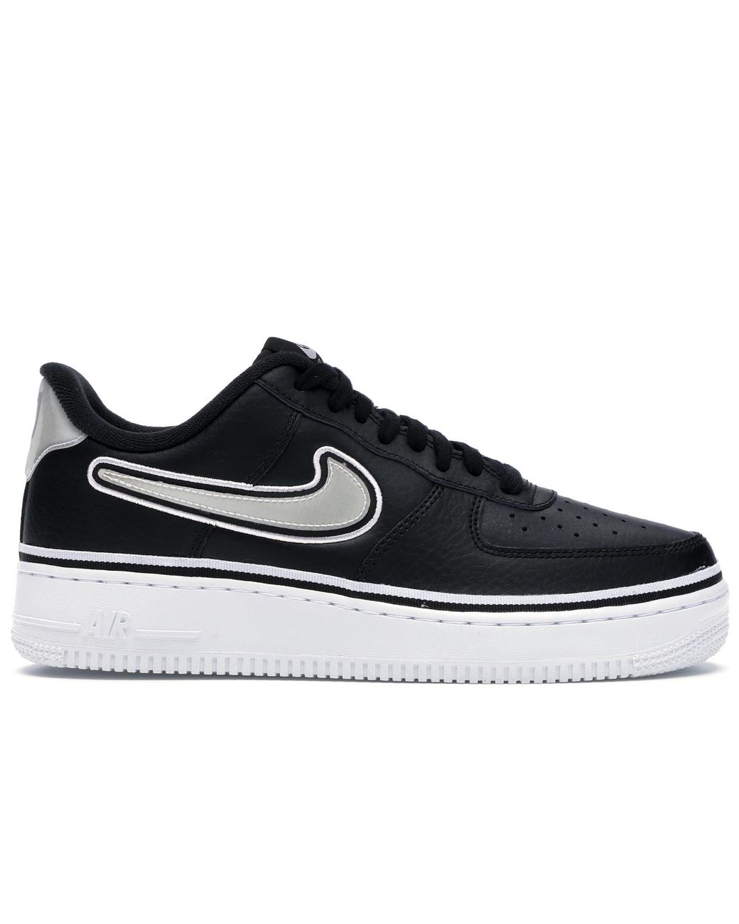 nike air force 1 nba white and black