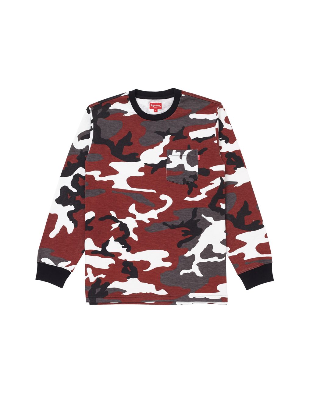 red supreme long sleeve