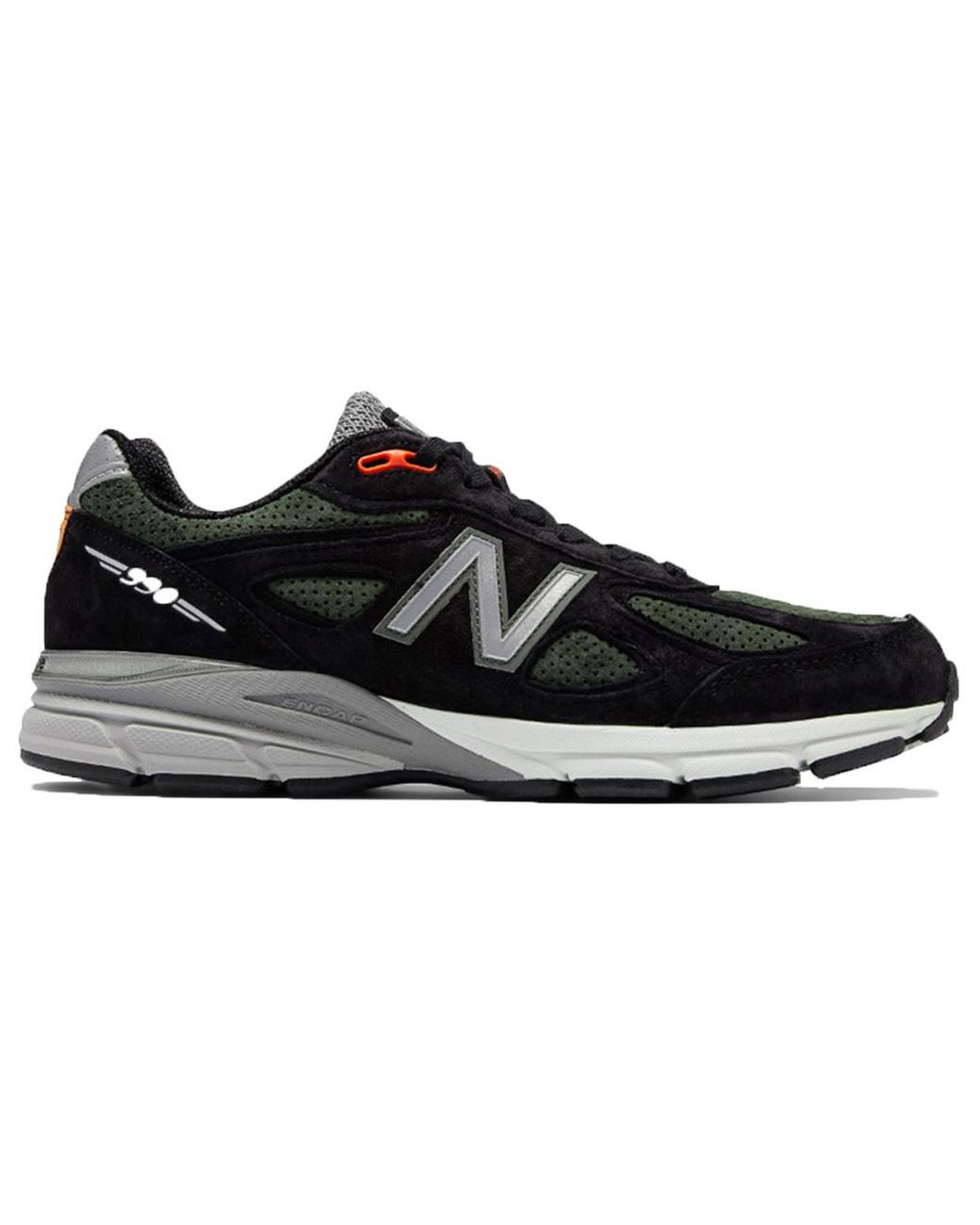 new balance 990v4 black olive orange