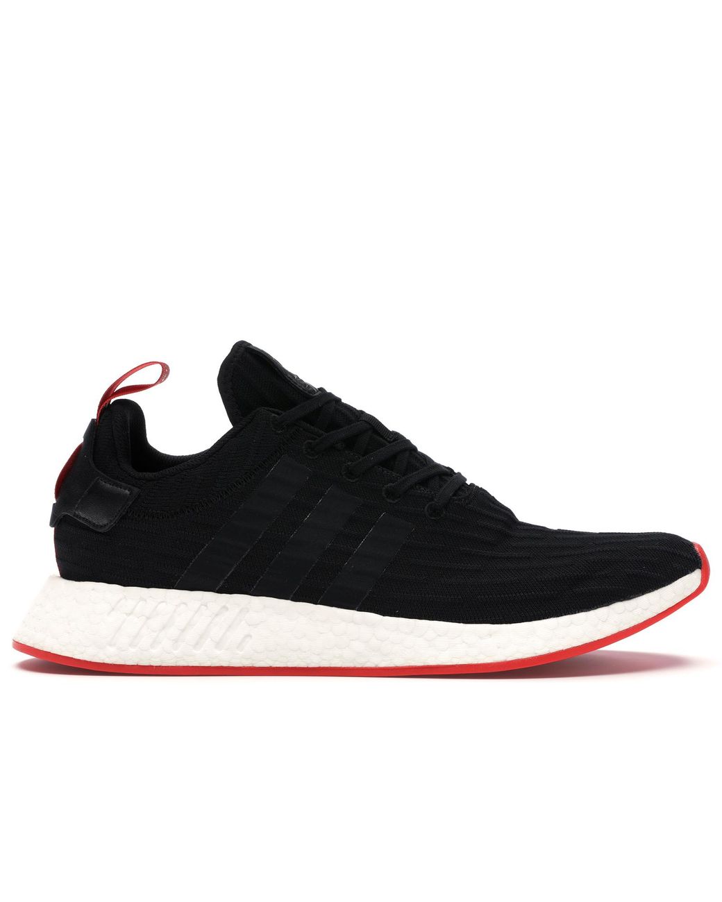 nmd r2 core black red