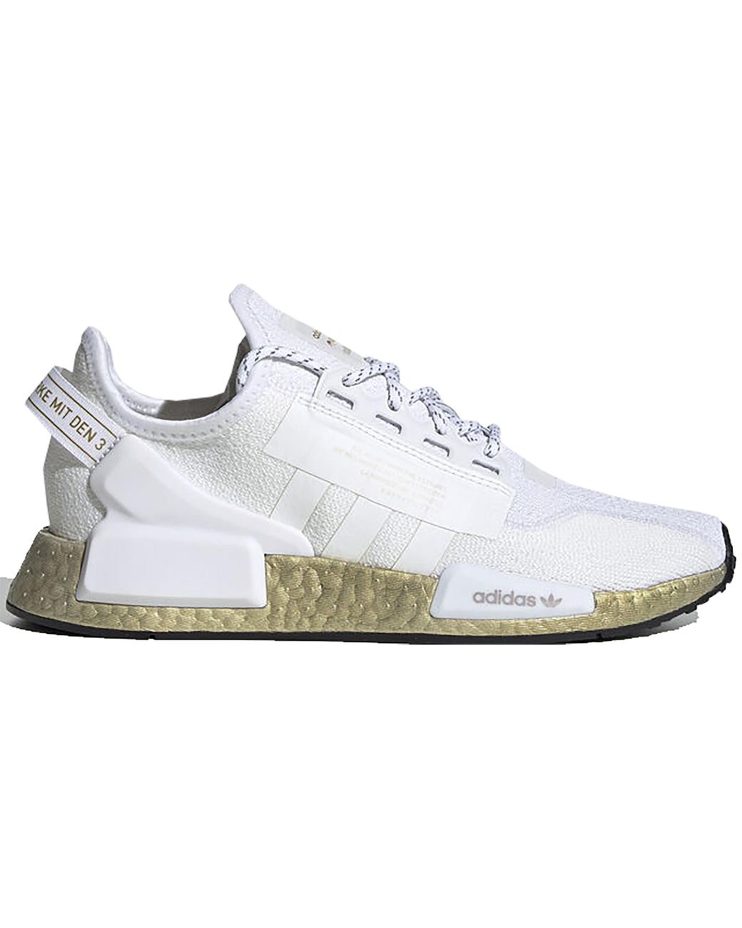 nmd r1 cloud white gold metallic