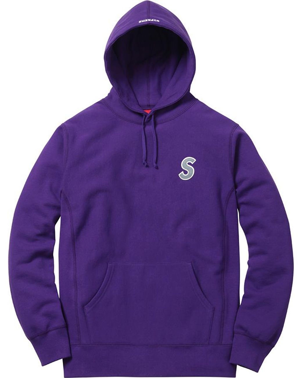 purple supreme sweatshirt