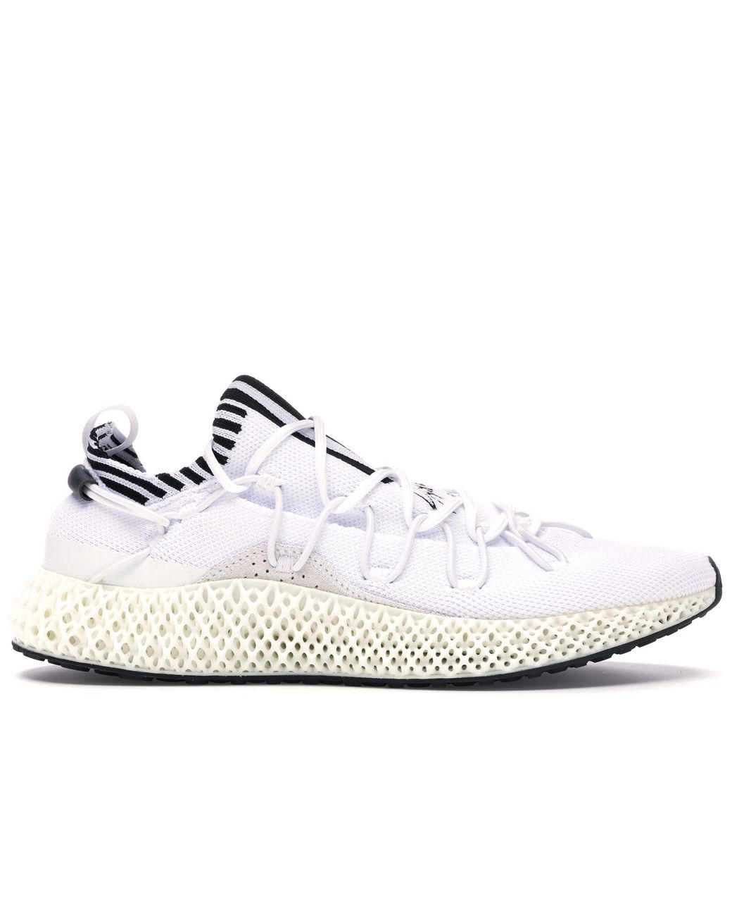 adidas Y-3 Runner 4d Ii White Black for Men - Lyst