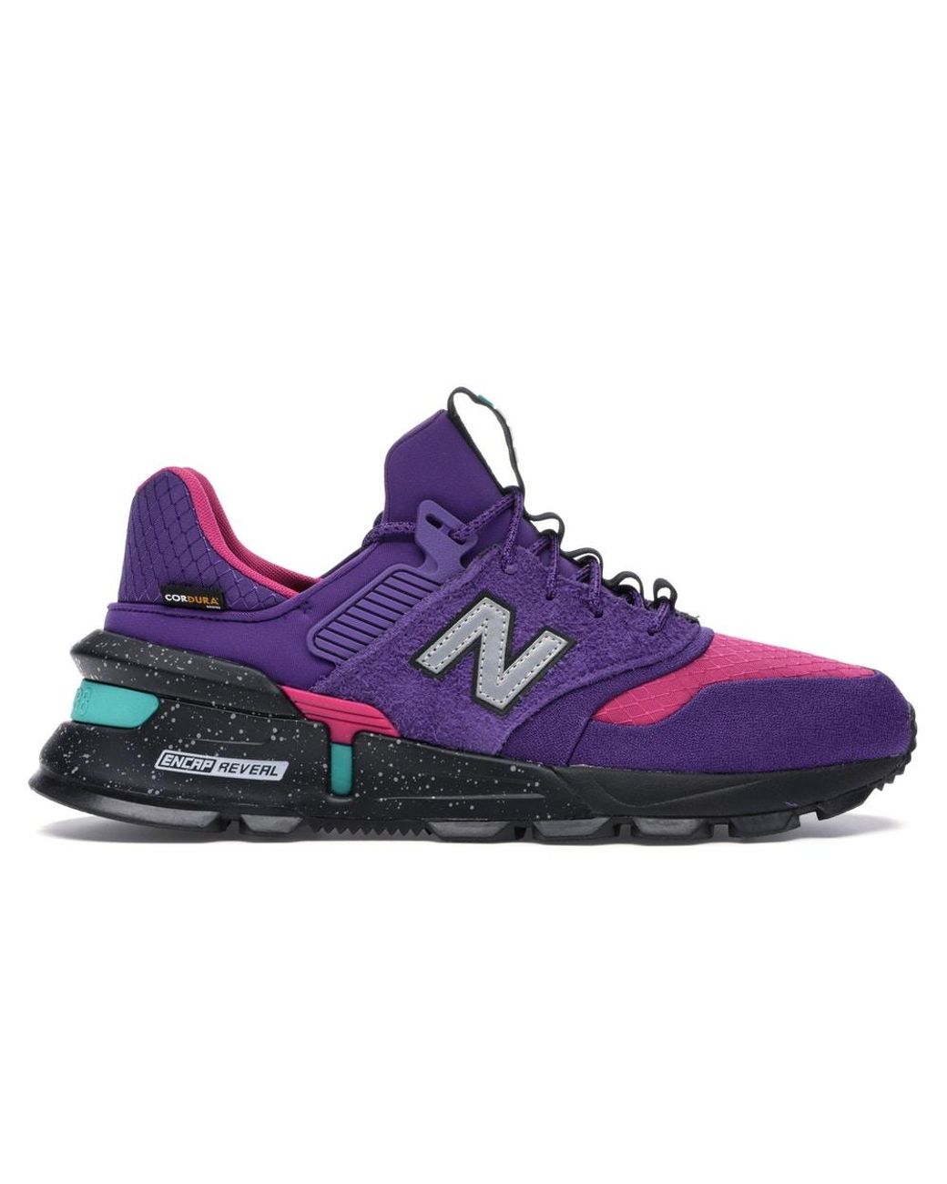 new balance 997s cordura purple pink