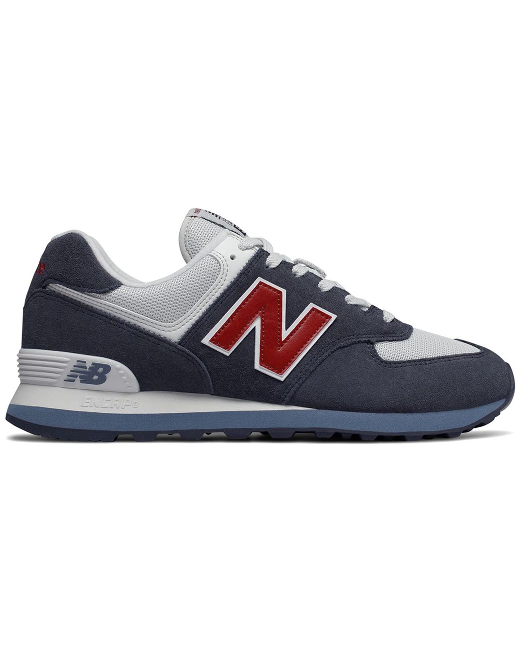574 core plus navy with red