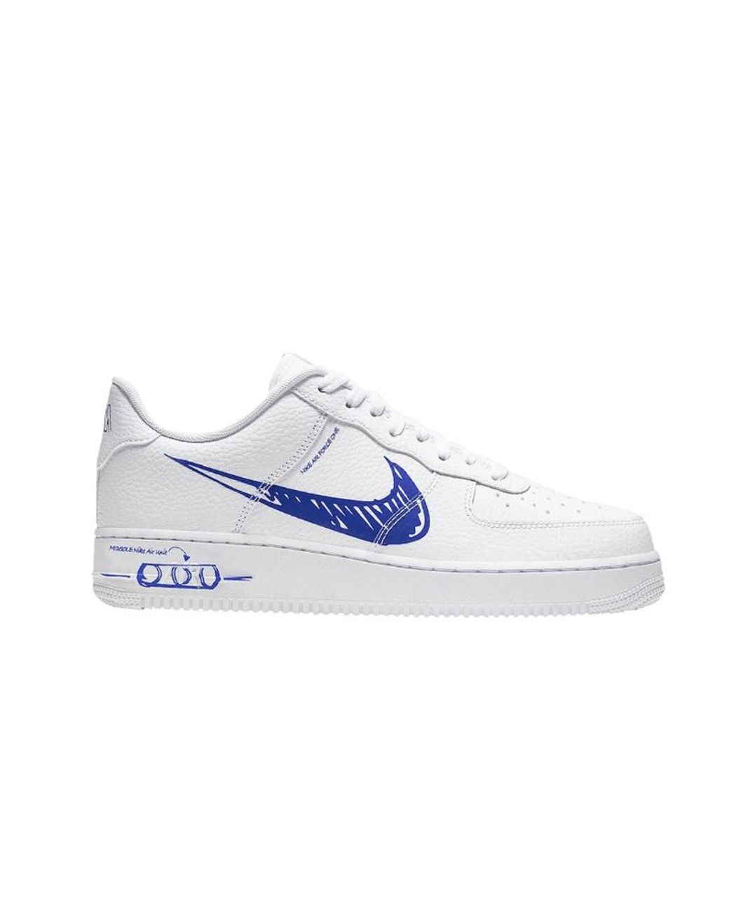air force sketch white