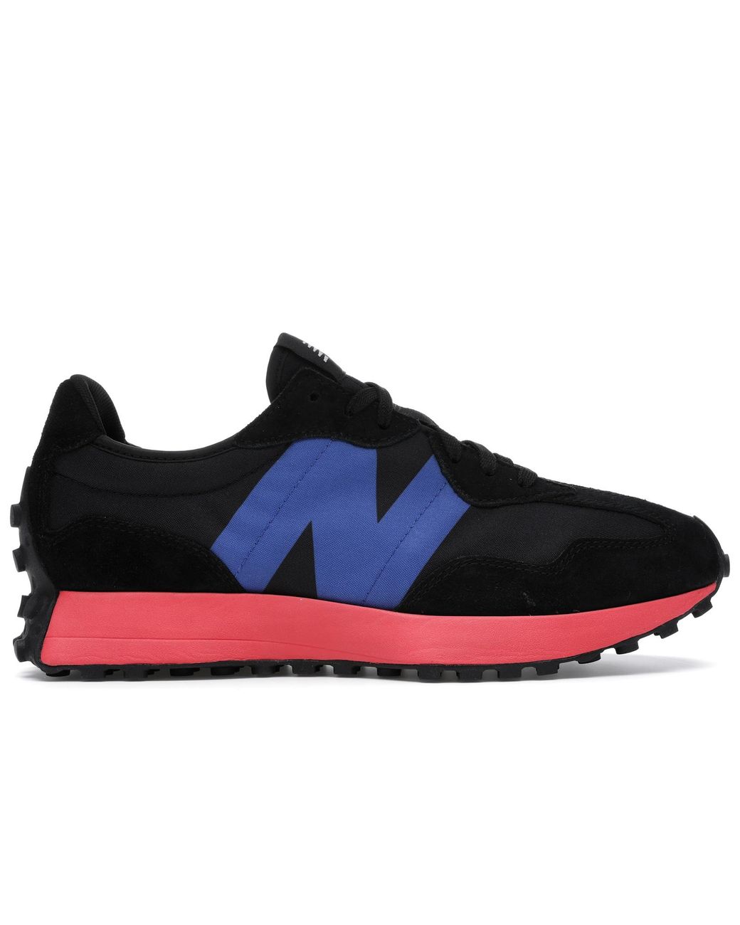 new balance 327 blue and red