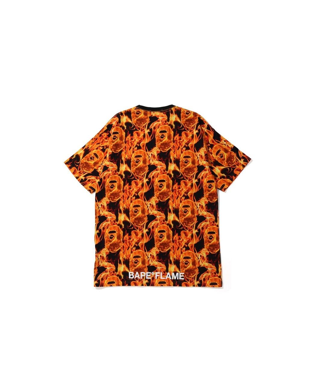 bape fire shirt