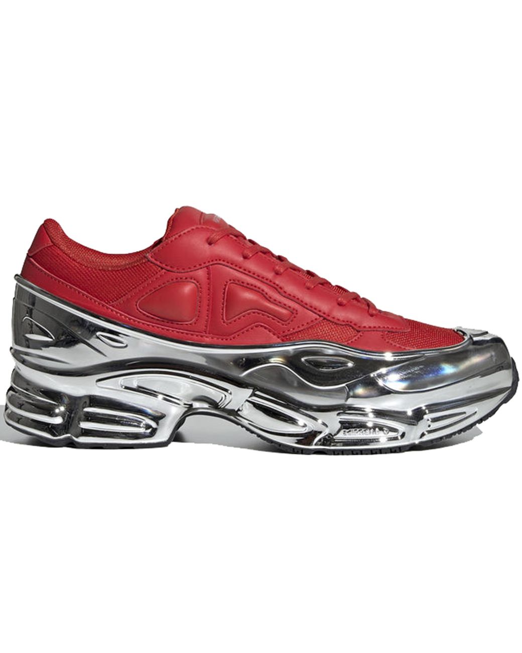 raf simons red silver