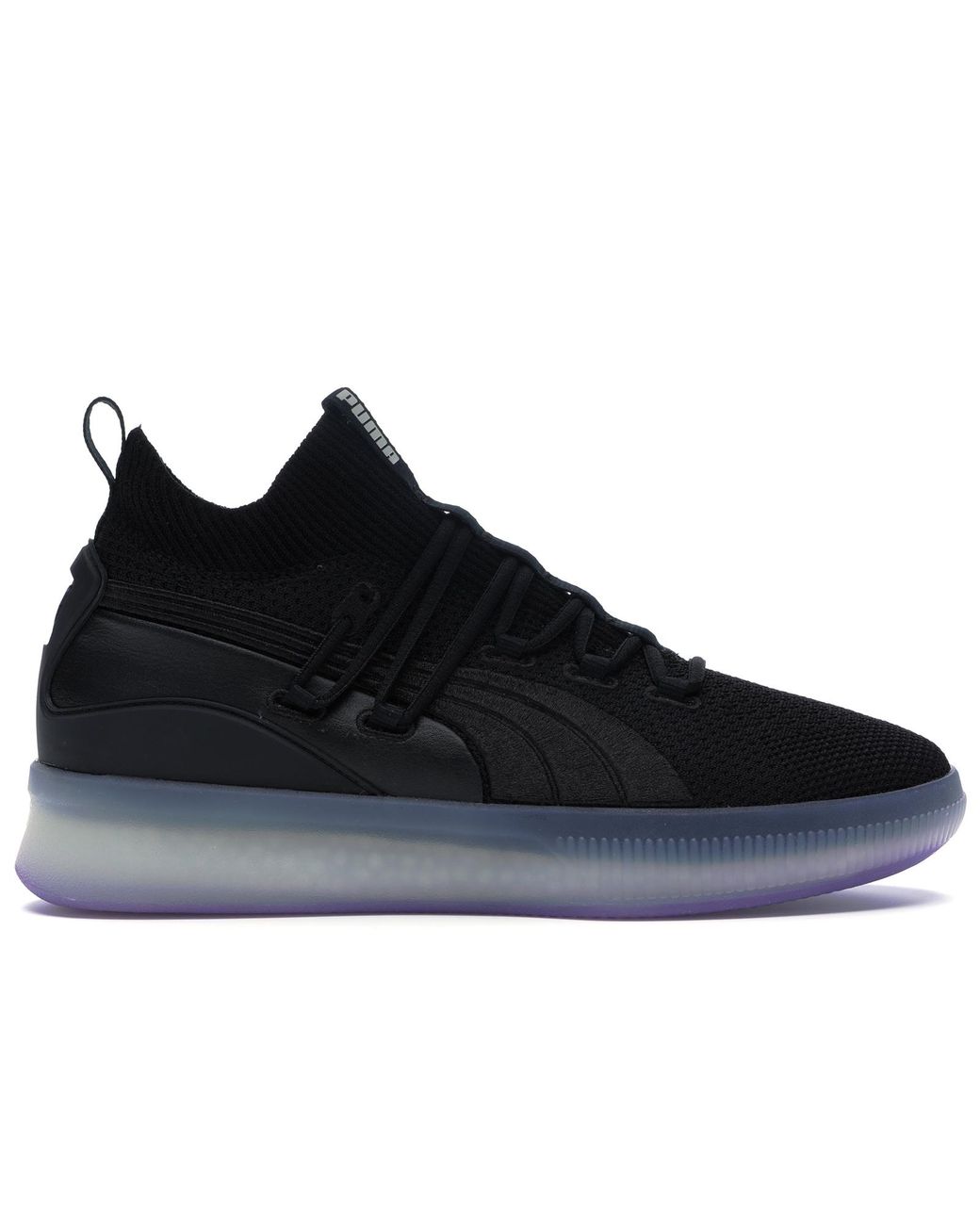 PUMA Clyde Court Disrupt Black Electric Purple for Men - Lyst