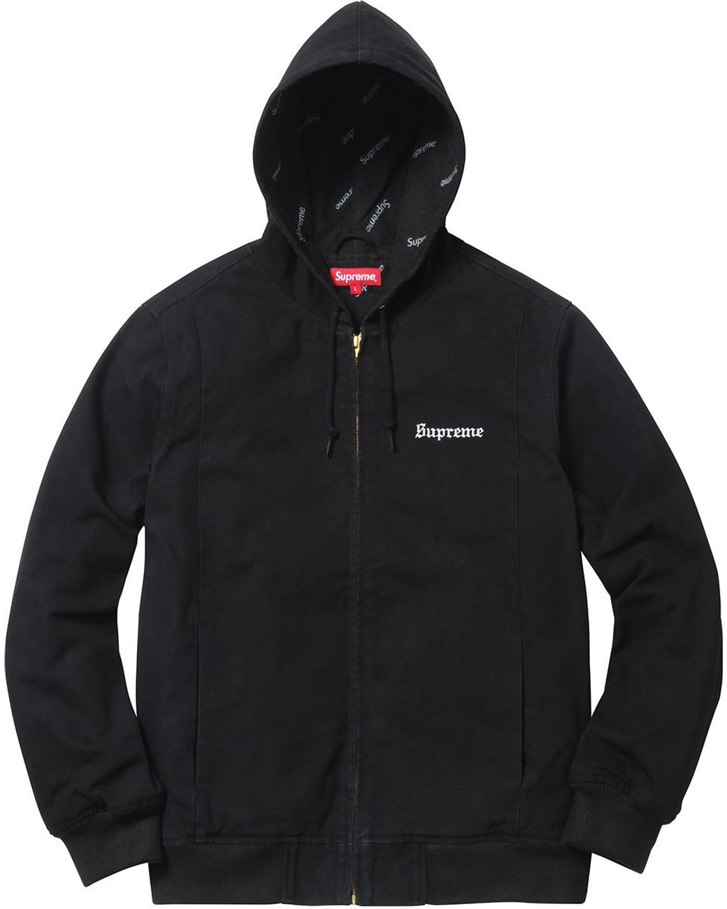 supreme the yard hooded work jacket