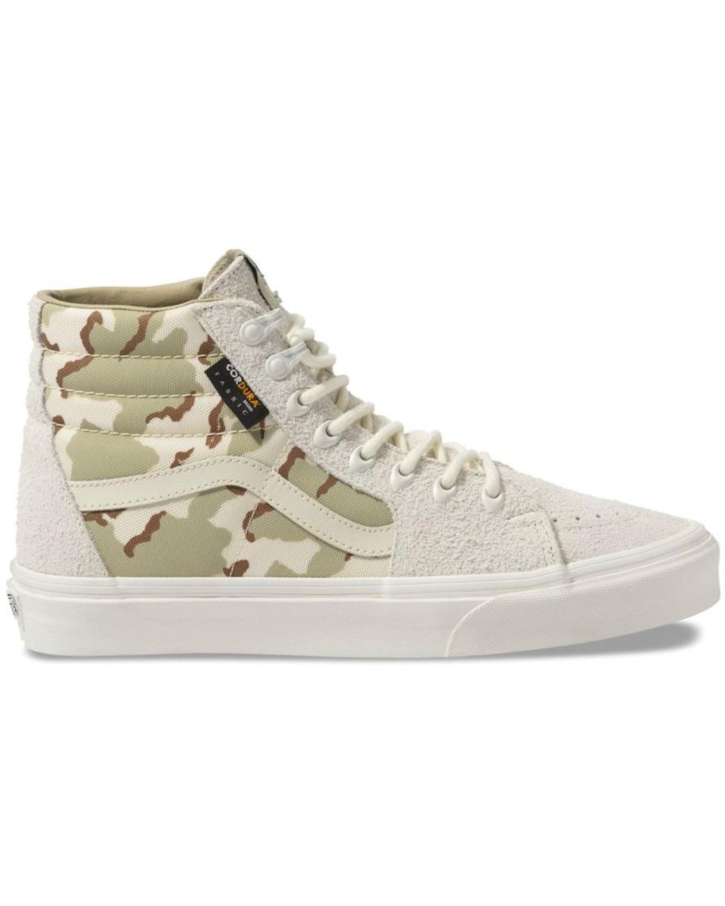 vans camo hi tops