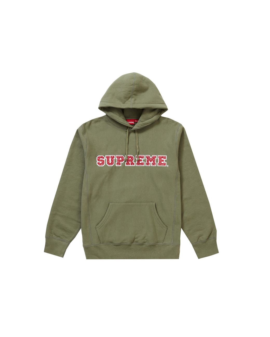 supreme the most hooded sweatshirt
