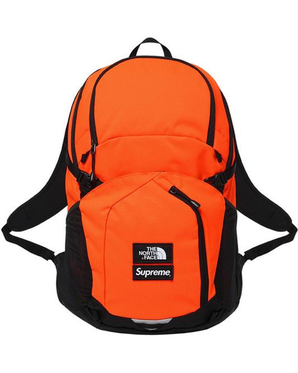 orange supreme backpack