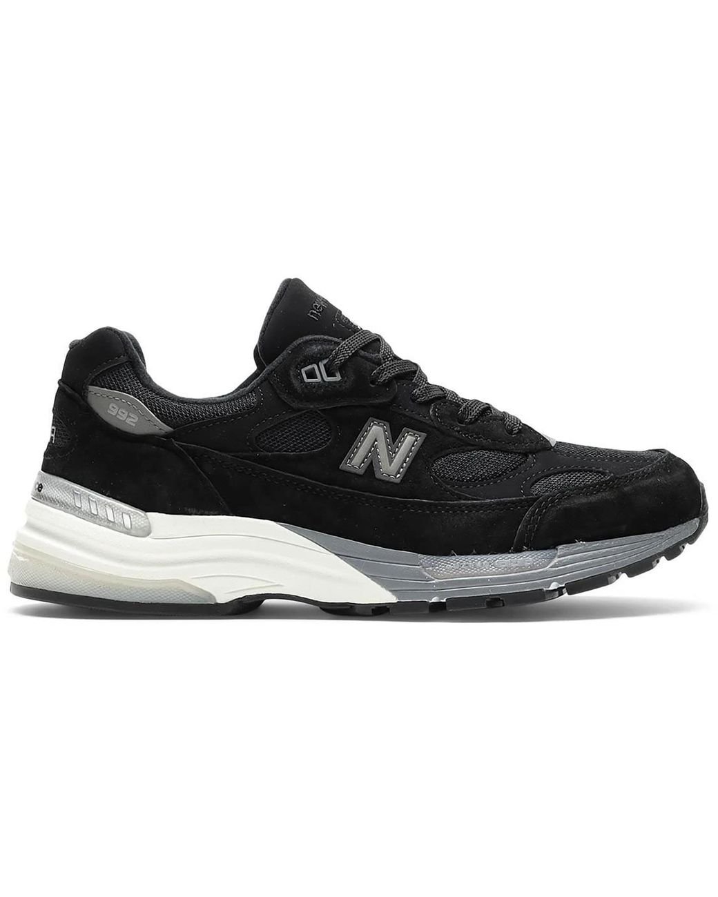 New Balance 992 Black Grey (made In Usa) for Men - Lyst