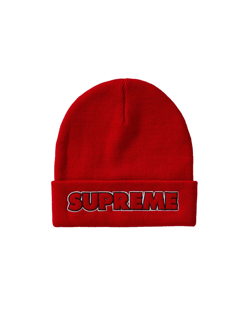 supreme outline beanie