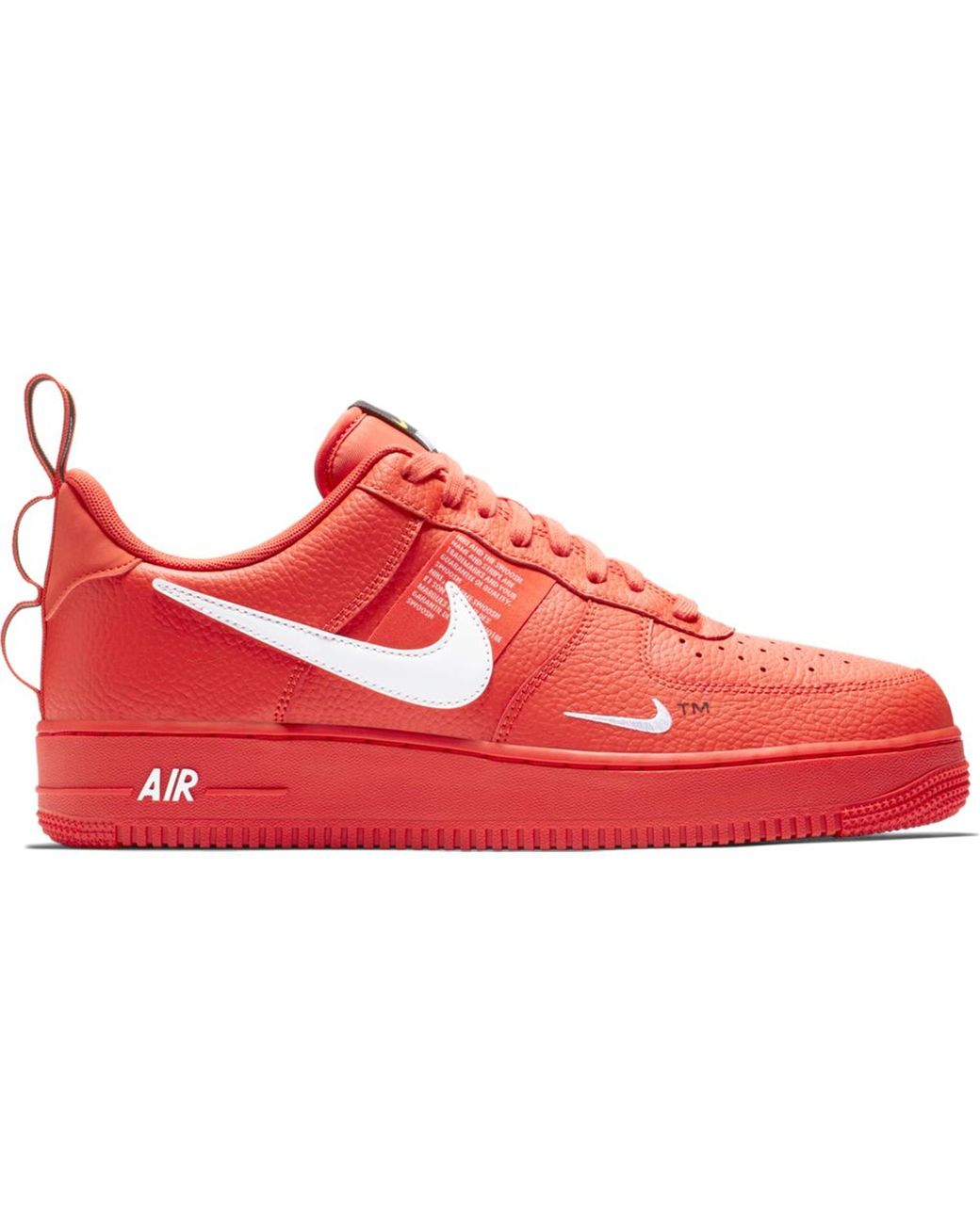 air force 1 utility low orange