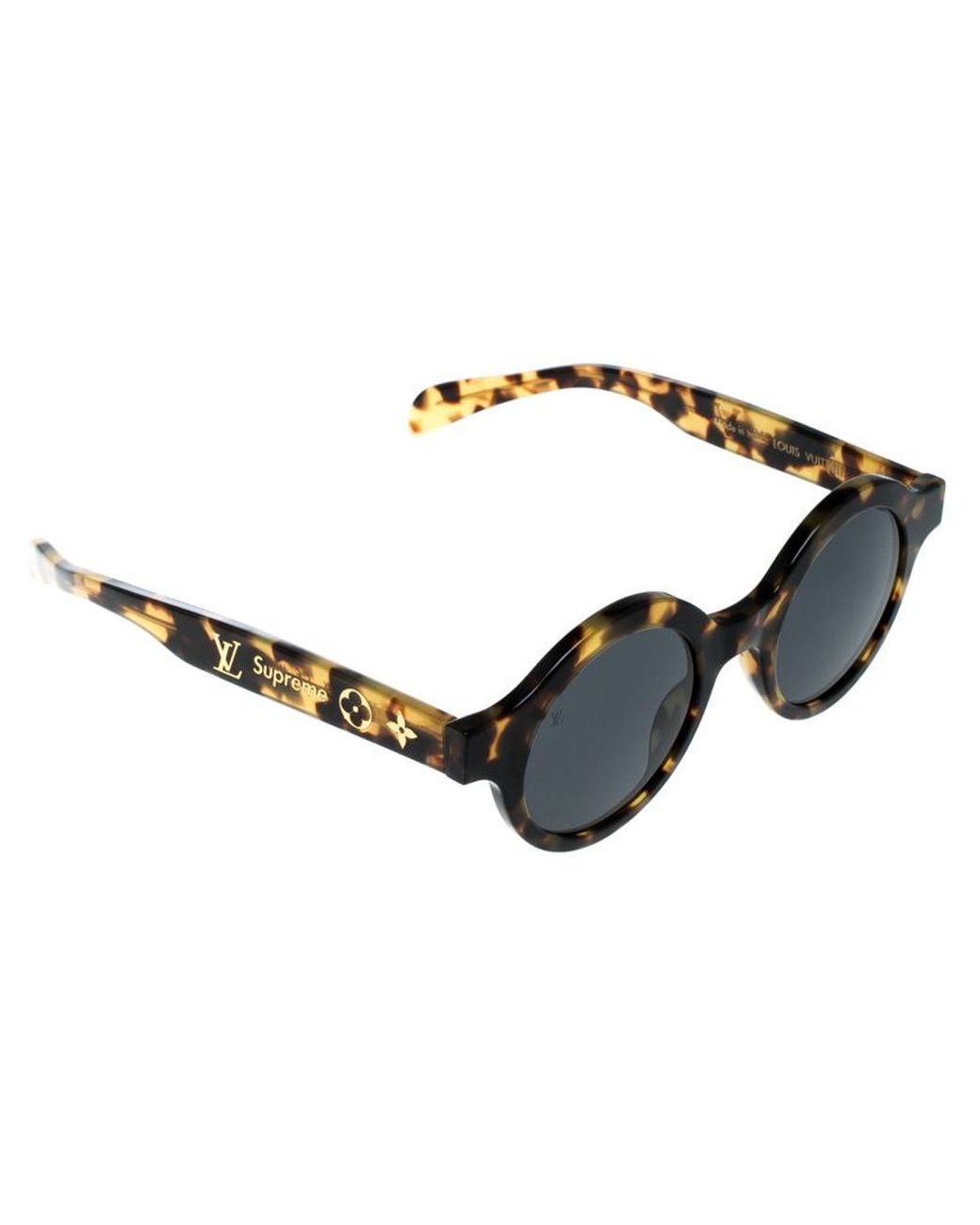 supreme x louis vuitton downtown sunglasses white