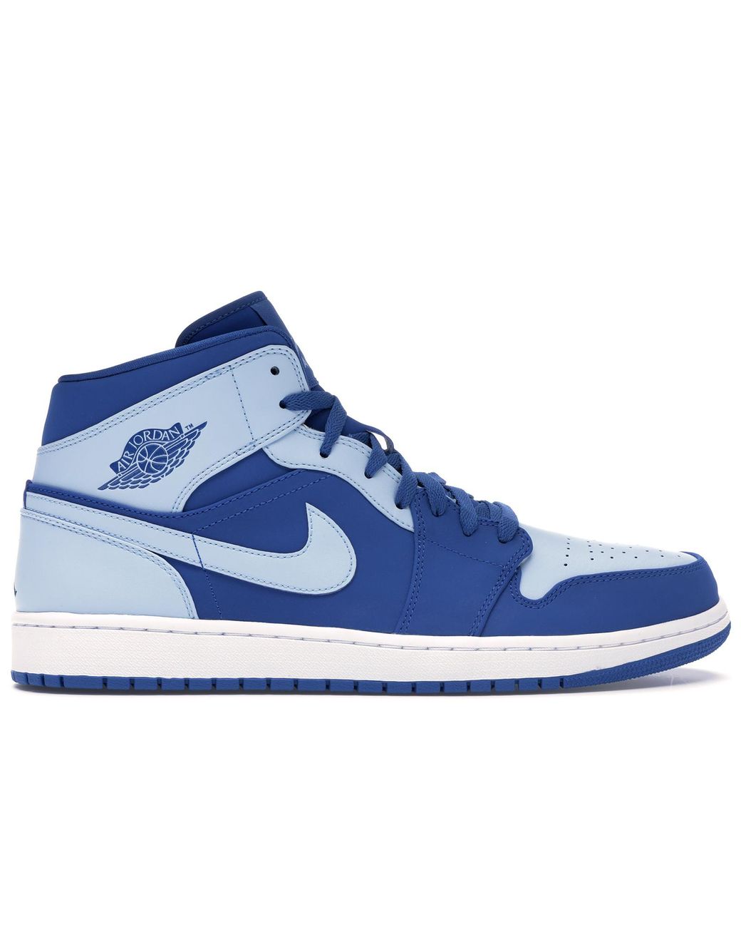 jordan 1 retro mid team royal ice blue