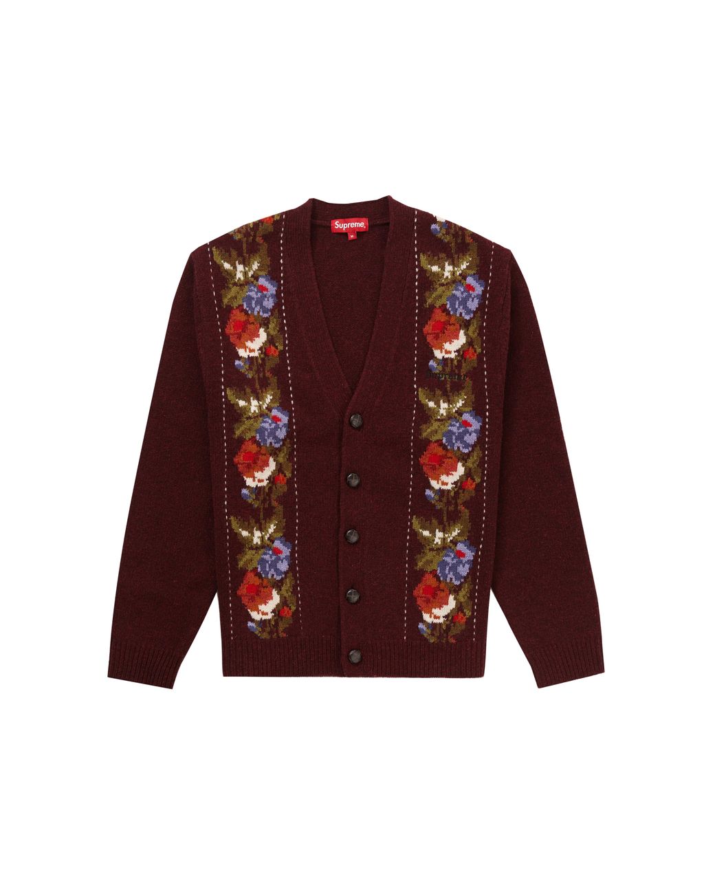 supreme floral cardigan