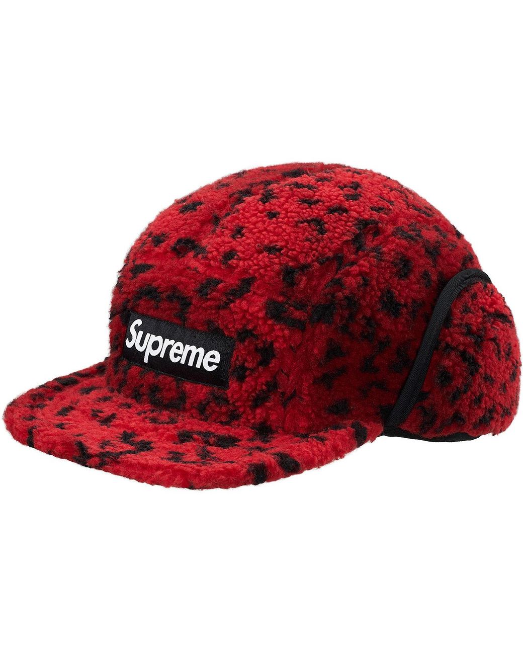 supreme earflap camp cap