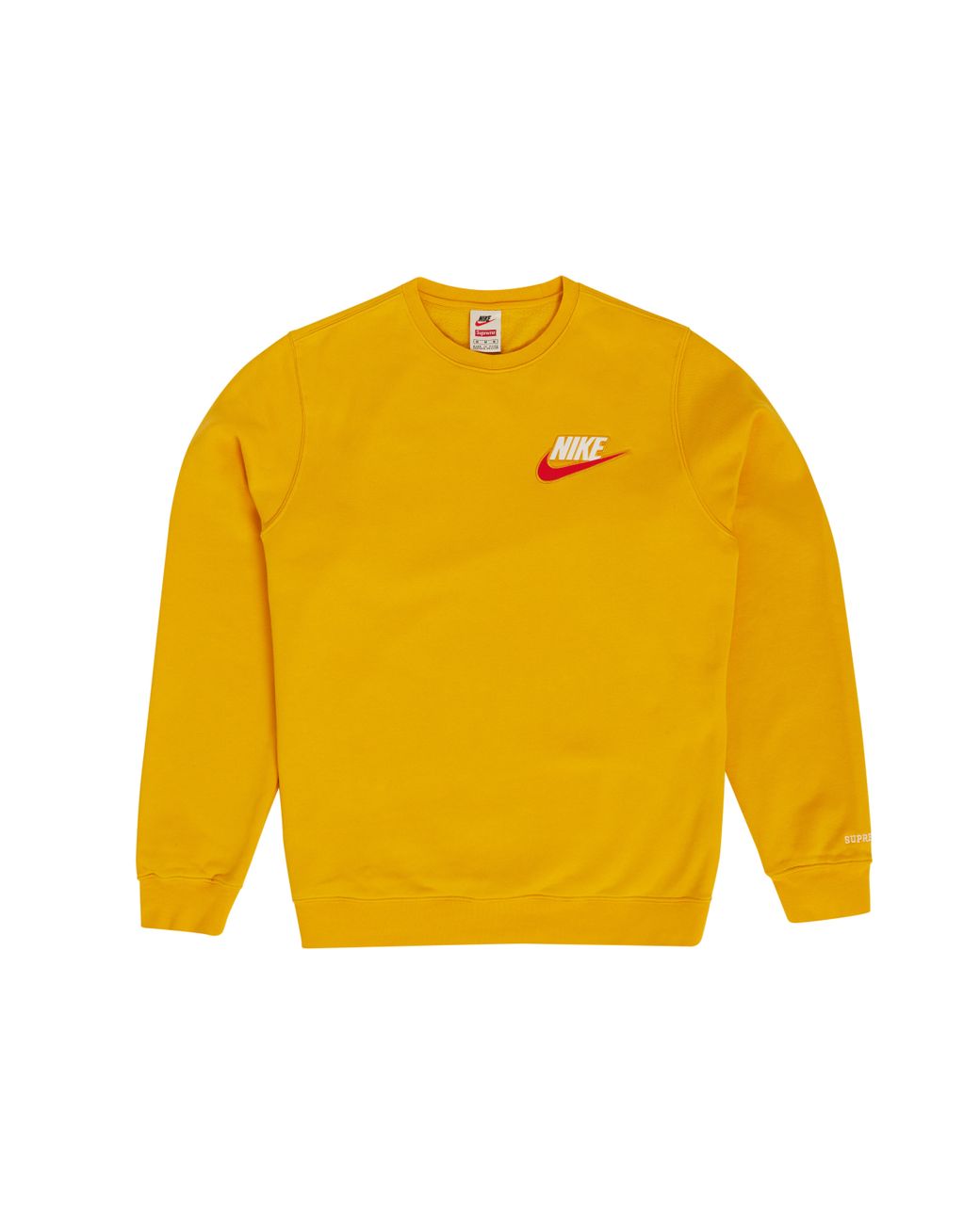 nike crewneck yellow