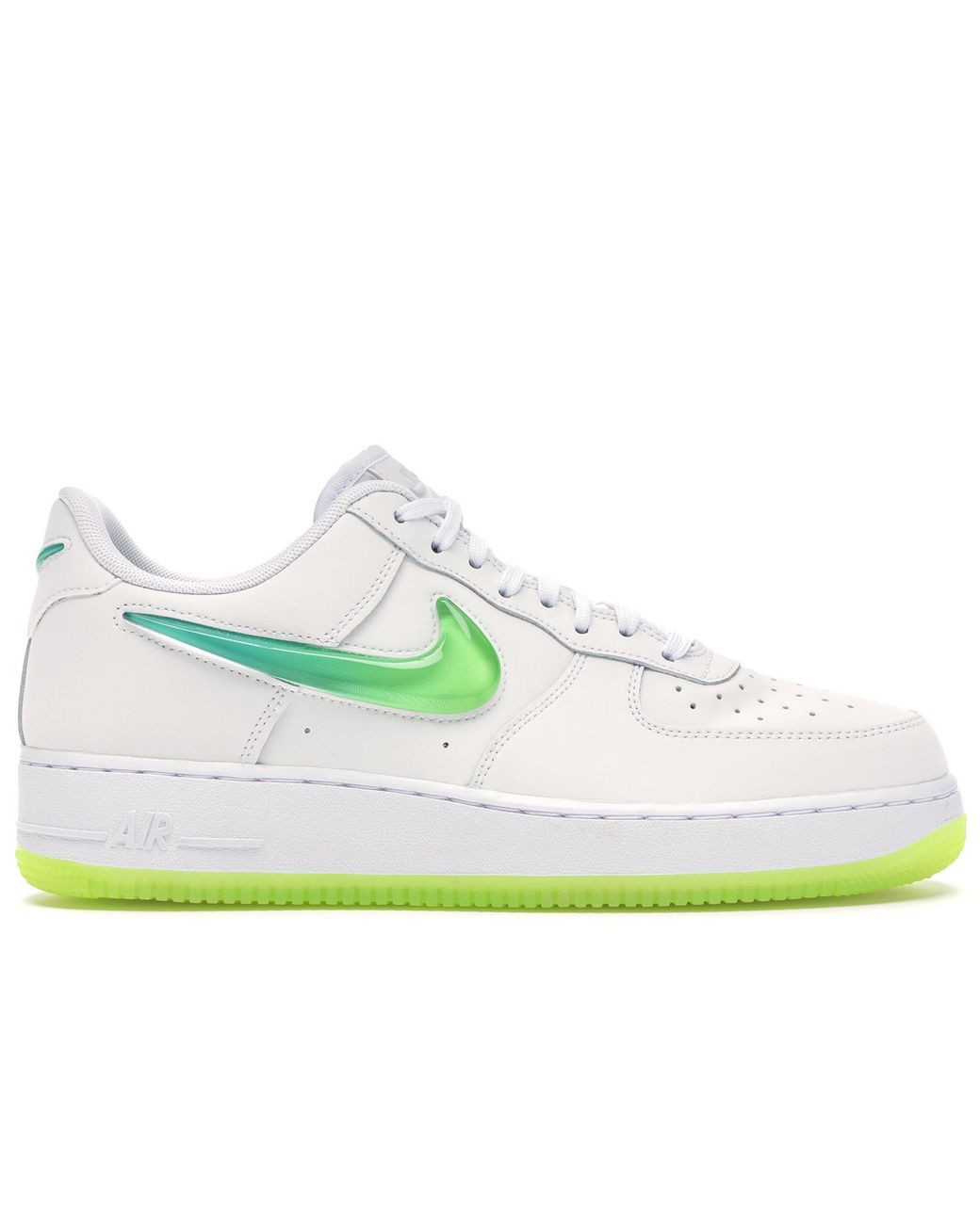 nike air force jelly green