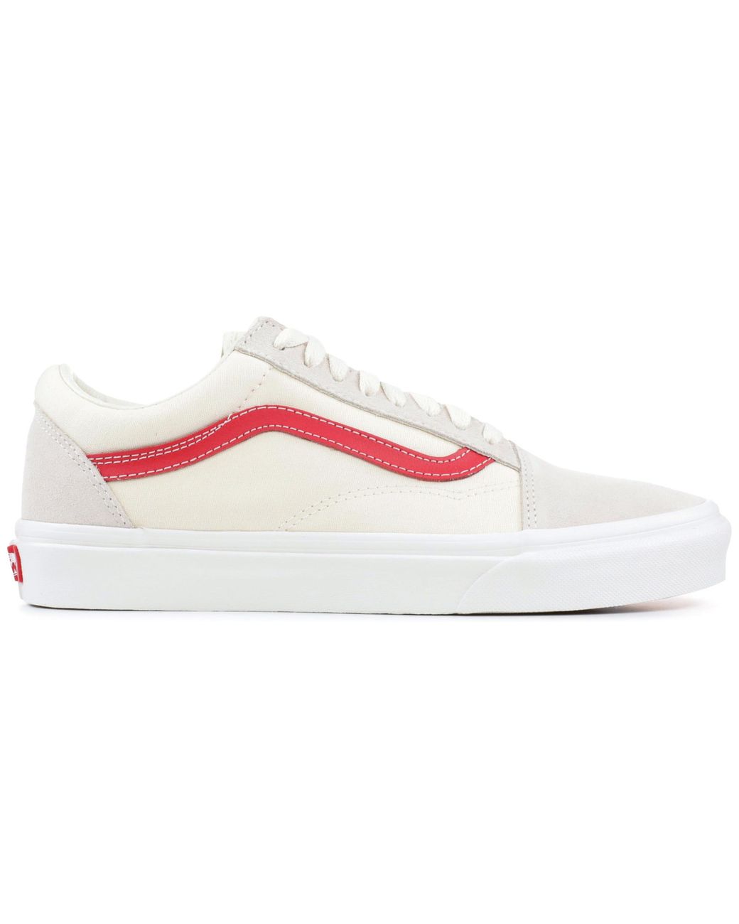 vans old skool grey red