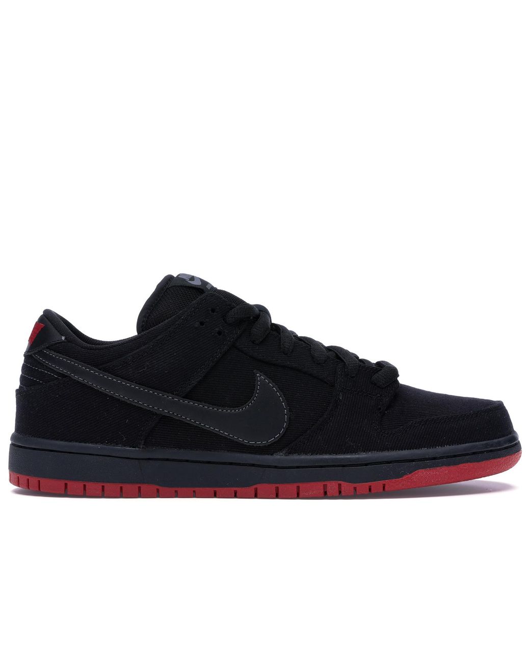 nike dunk sb low levis black denim