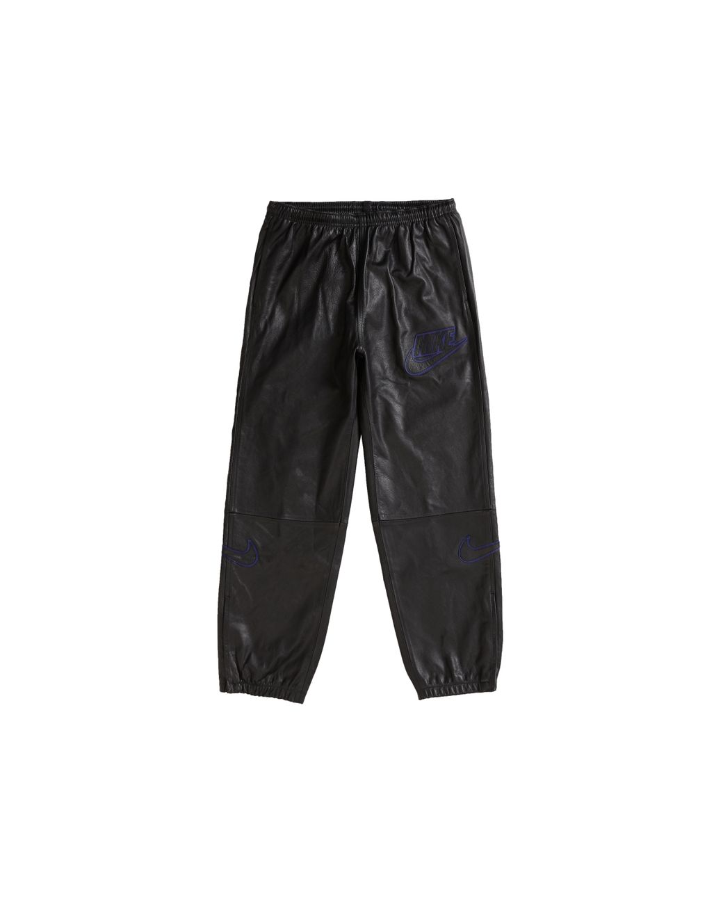 supreme nike leather warm up pant