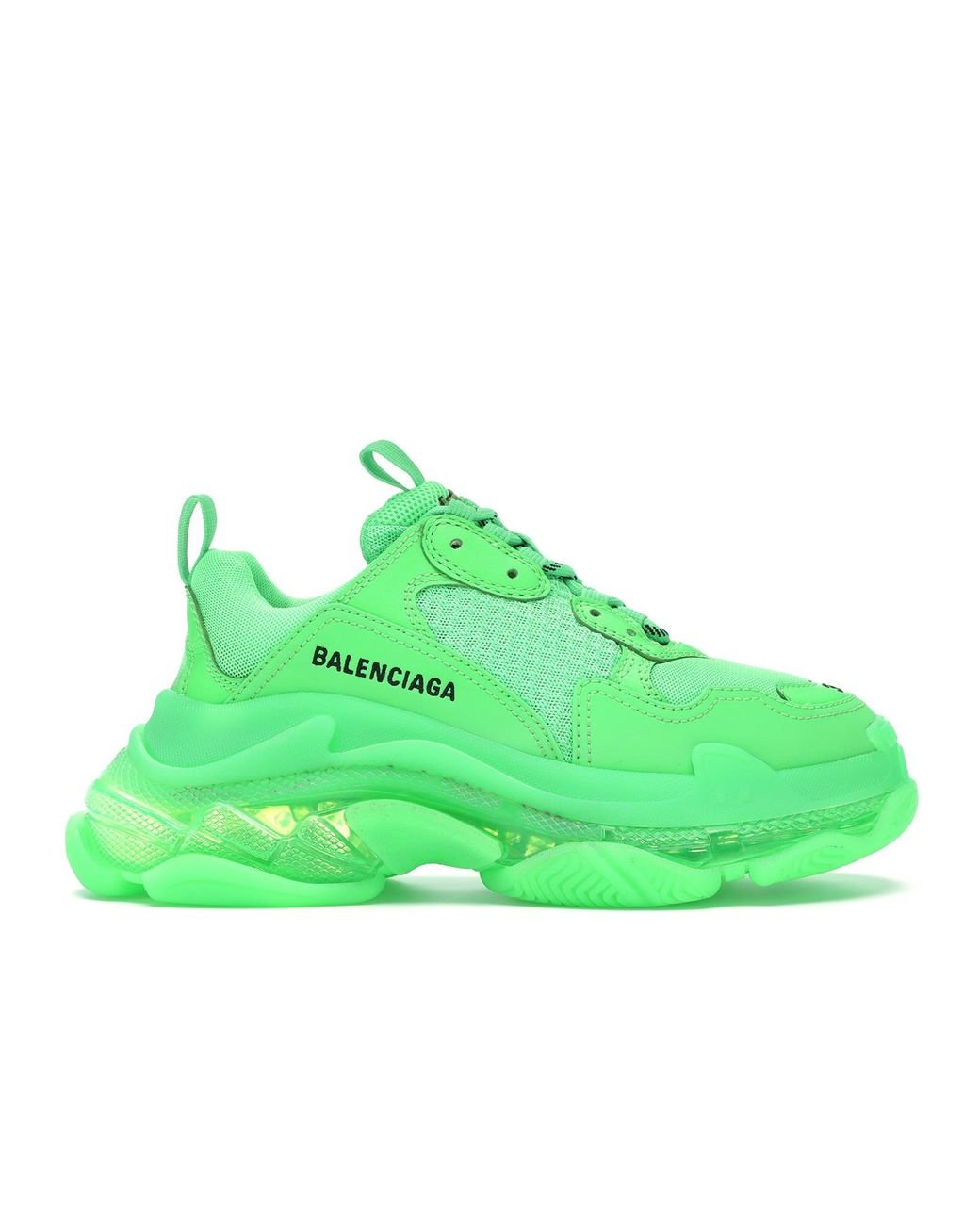 balenciaga clear sole trainers