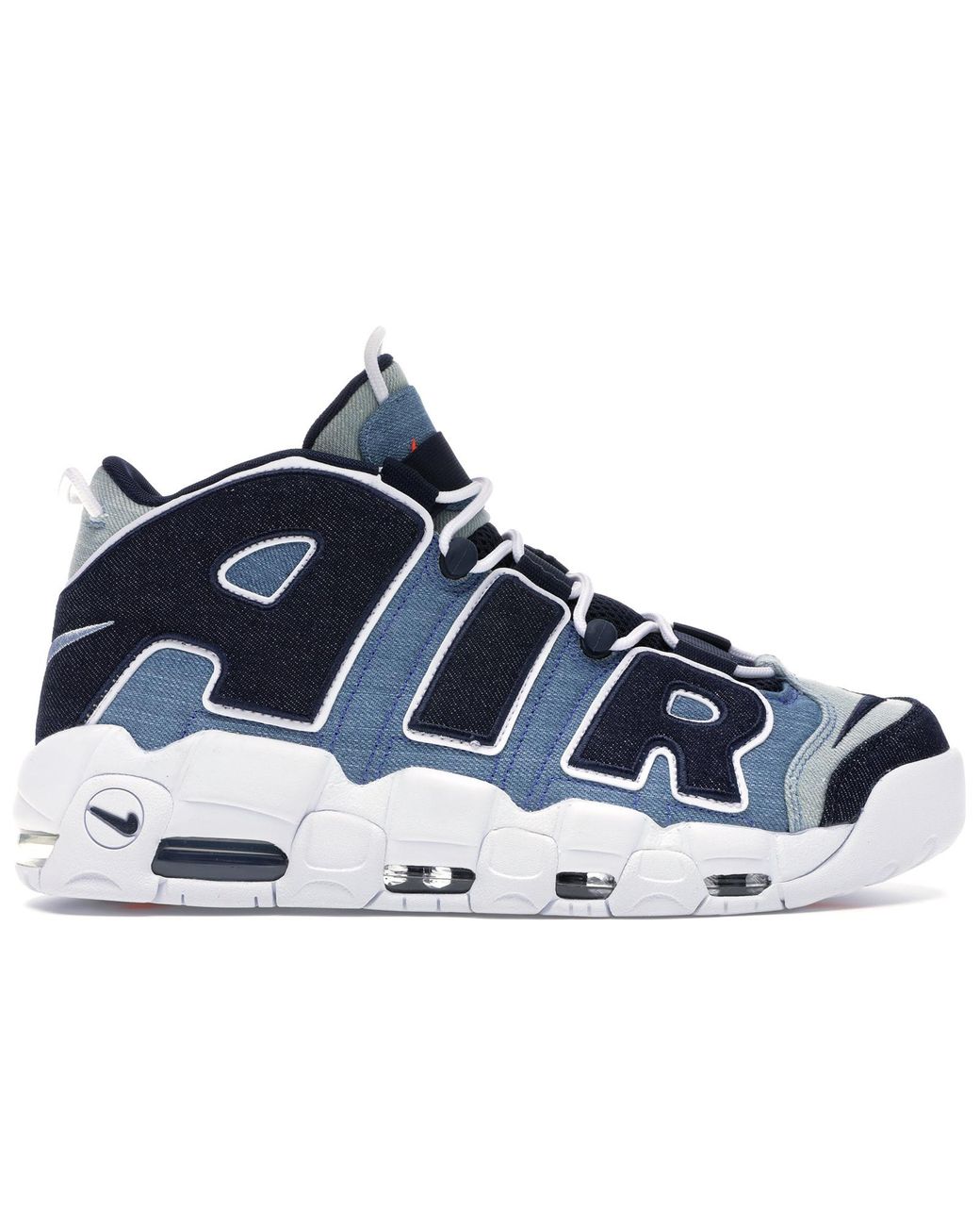 Nike Leather Air More Uptempo 96 Qs S S Cj6125 100 Blue Size 9 5 For Men Save 41 Lyst