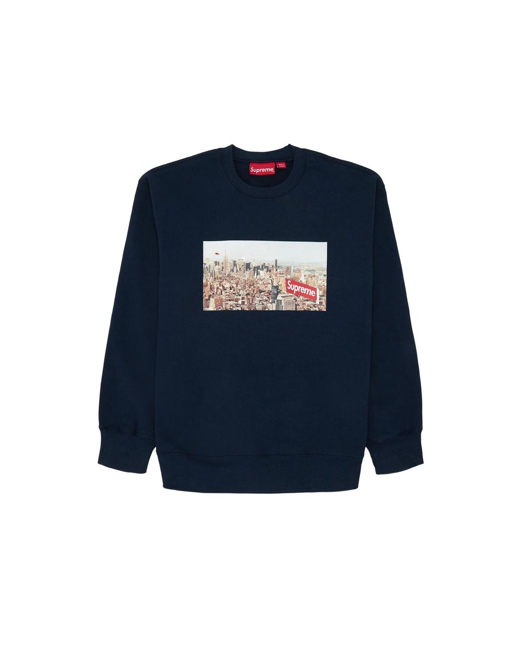 supreme timberland crewneck natural