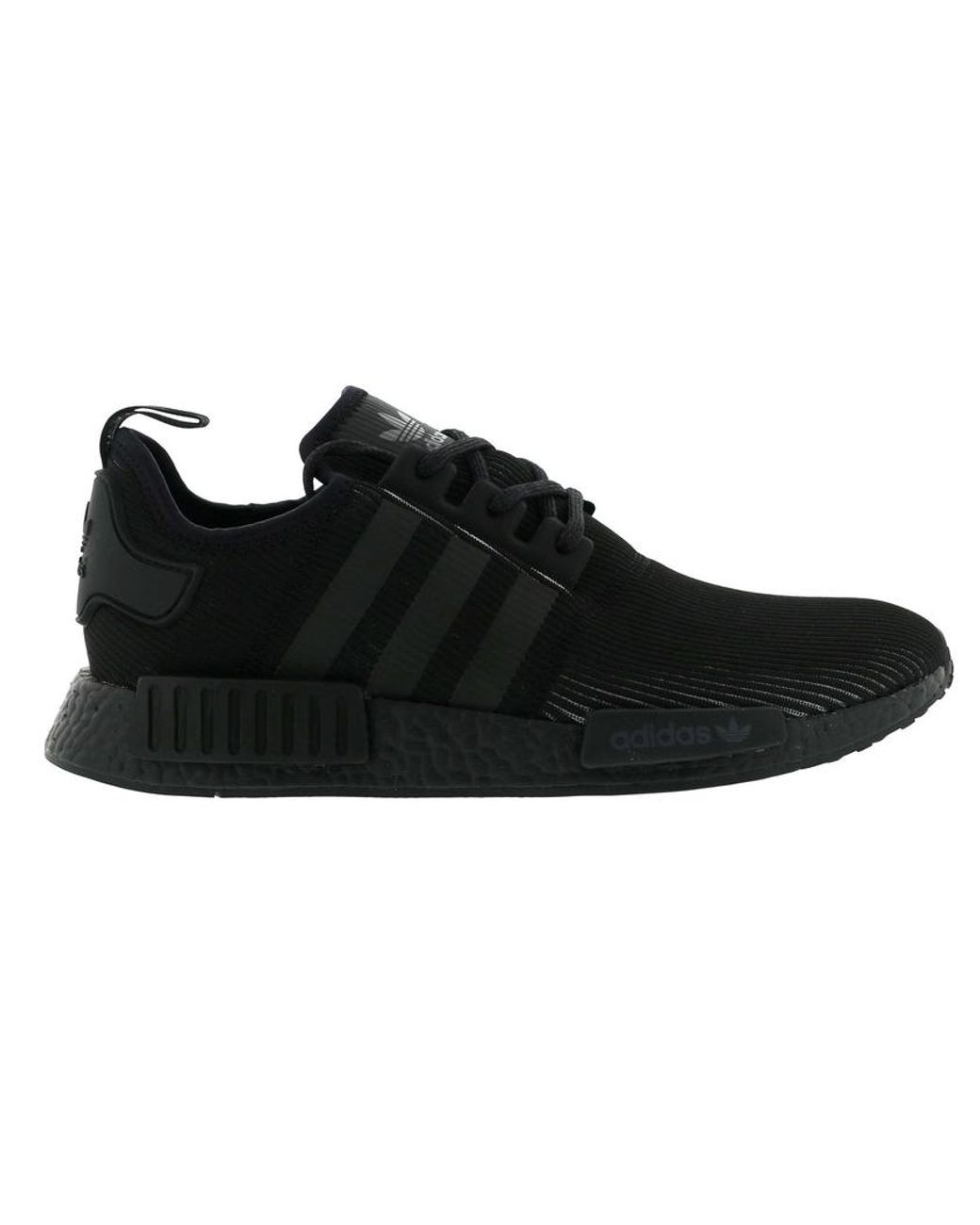nmd black reflective